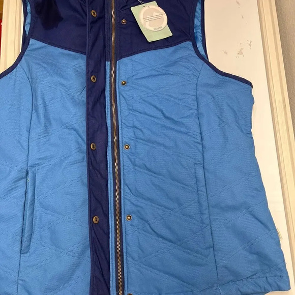Magellan Womens 1X Sugar Coral Campfire Chambray Outdoors Vest NEW - Picture 12 of 14